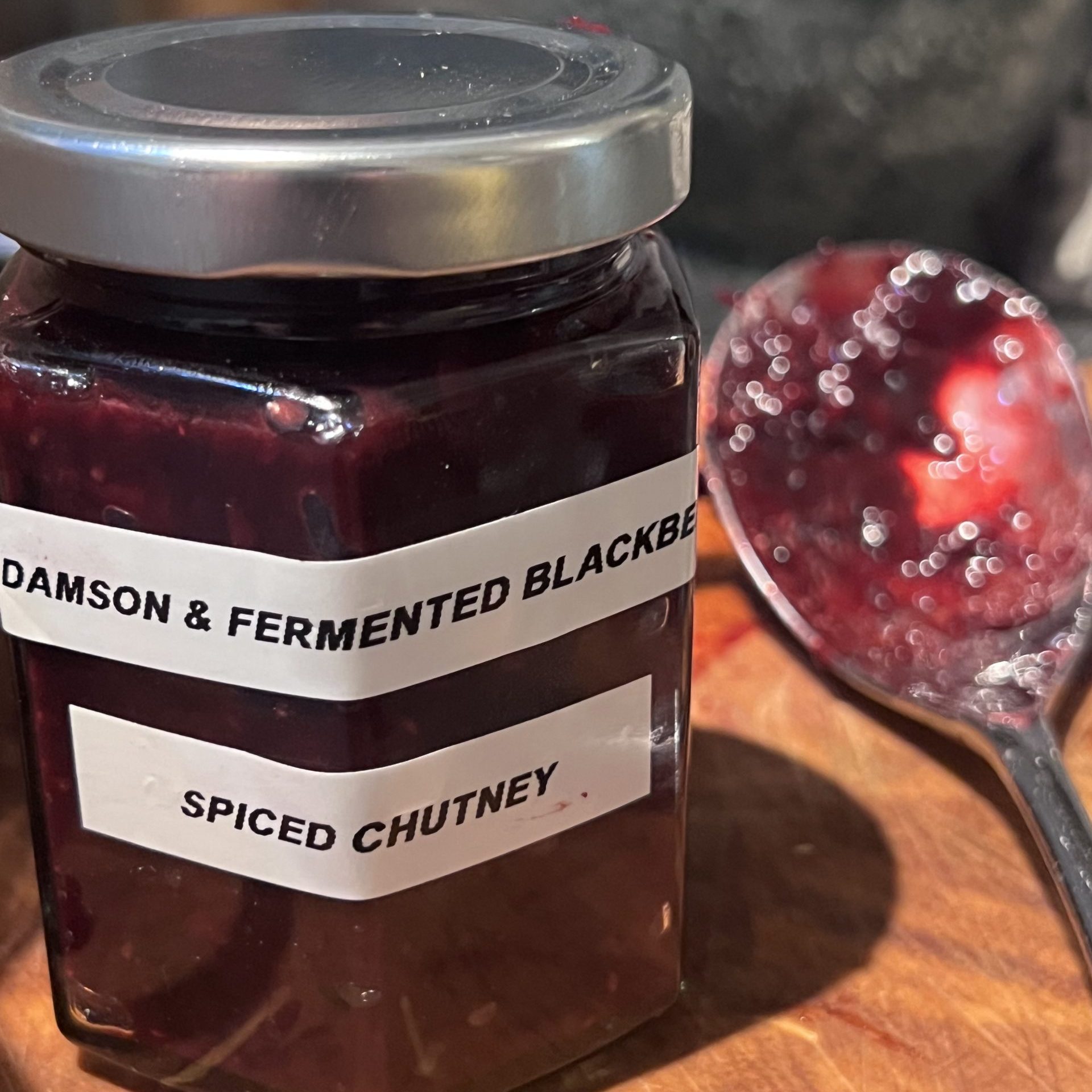 Damson & Fermented Blackberry Chutney